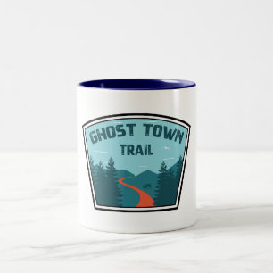 Ghost Town Trail Pennsylvania Zweifarbige Tasse