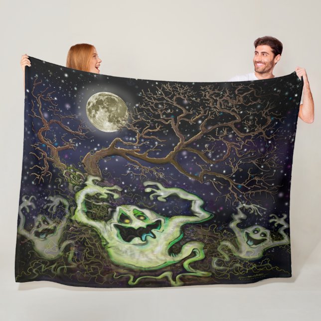 Ghost Tree Fleece Blanket (Beispiel)