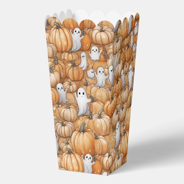 Ghost und Pumpkins Halloween Geschenkschachtel (Vorderseite)