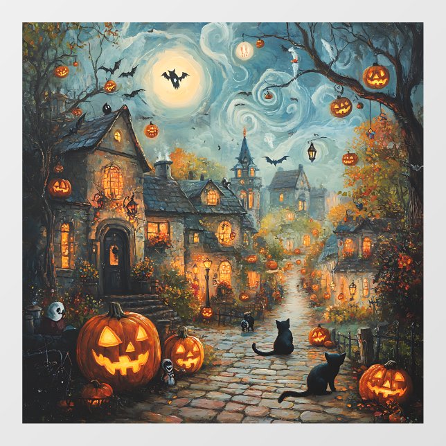 Ghost Village Window Cloning Fensteraufkleber (Blatt)