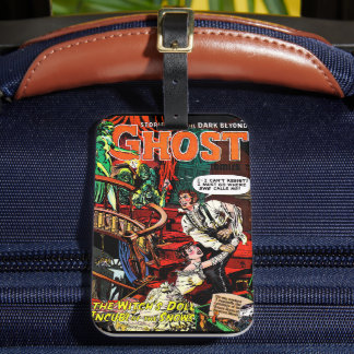 Ghost Vintag Horror Comicen Hexe's Call Gepäckanhänger