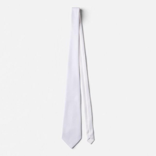 Ghost White Neck Tie Krawatte (Vorderseite)