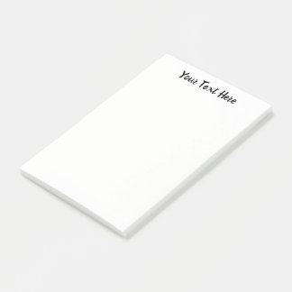 Ghost White Solid Color benutzerdefinierten Post-it Klebezettel