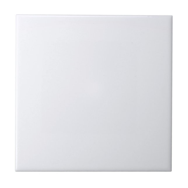 Ghost White Solid Color Fliese (Vorderseite)