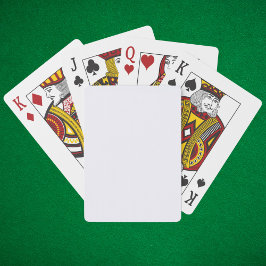 Ghost White Solid Color Spielkarten