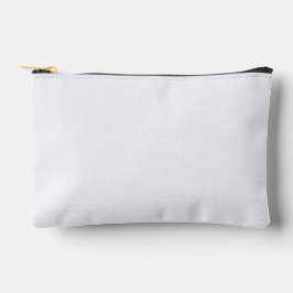 Ghost White Solid Color Zubehörtasche