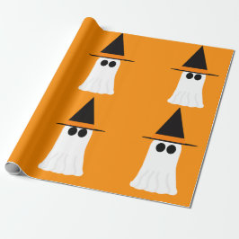 Ghost Witch Wrapping Paper Geschenkpapier