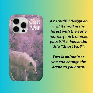 Ghost Wolf Case-Mate iPhone Hülle