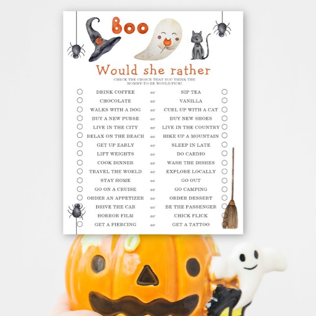 Ghost - Würde sie lieber - Baby-Dusche-Spiel (Von Creator hochgeladen)