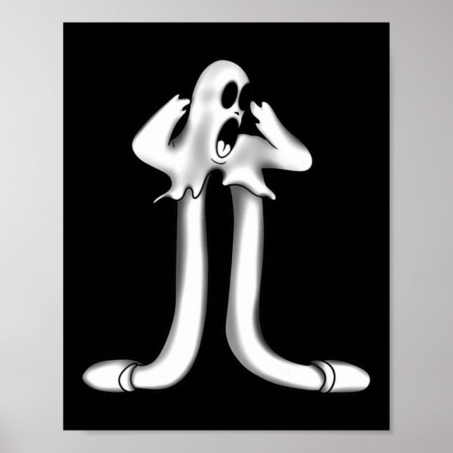 Ghost X Koko Der Beängstigende Clown Poster (Vorne)