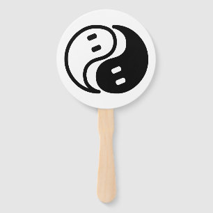 Ghost Yin Yang Fächer