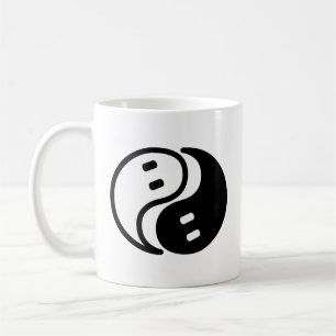 Ghost Yin Yang Kaffeetasse
