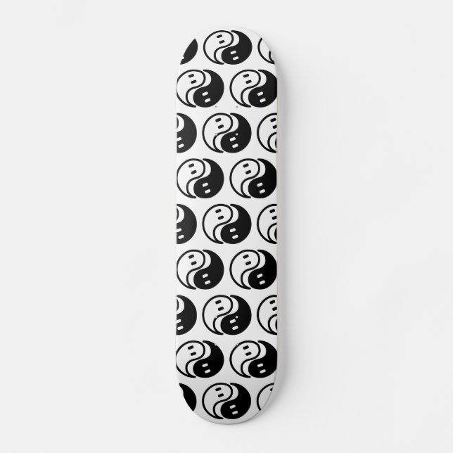 Ghost Yin Yang Skateboard (Vorderseite)