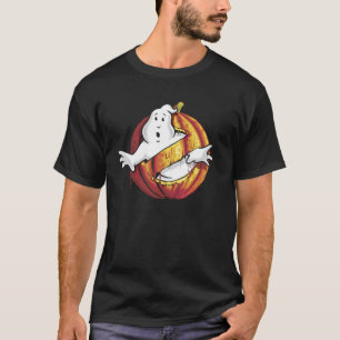Ghostbusters Classic Logo Halloween-Kürbis-Pullove T-Shirt