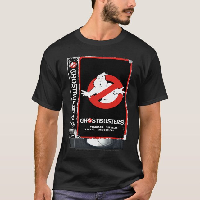 Ghostbusters VHS Tape T-Shirt (Vorderseite)