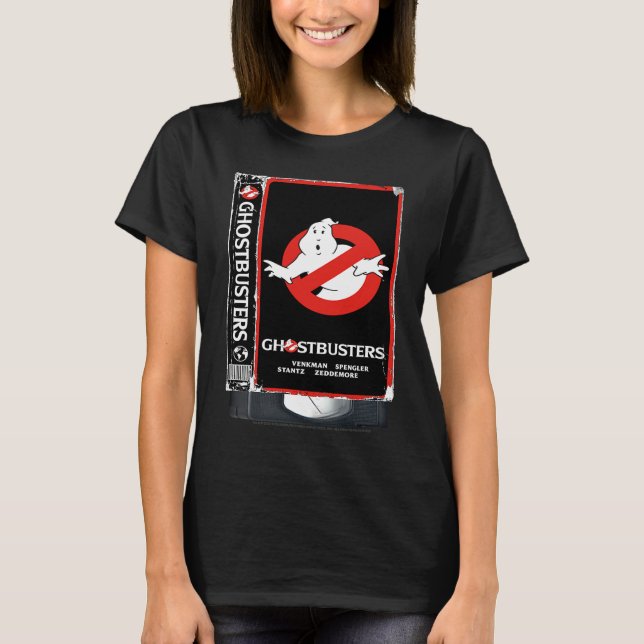 Ghostbusters VHS Tape T-Shirt (Vorderseite)