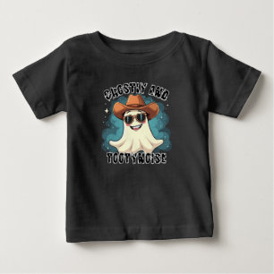 Ghosted Cowboy TootyNoise Cartoon Baby T-shirt
