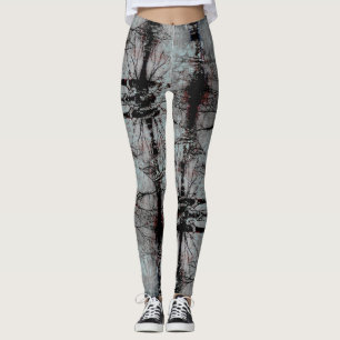 Ghosted Forrest Leggings