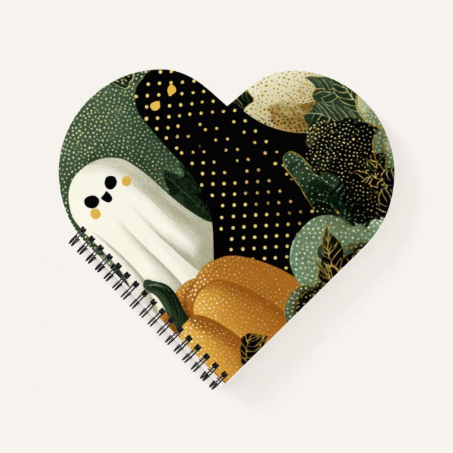 Ghosted Friends Tasche Spiral Notebook Notizbuch (Vorderseite)