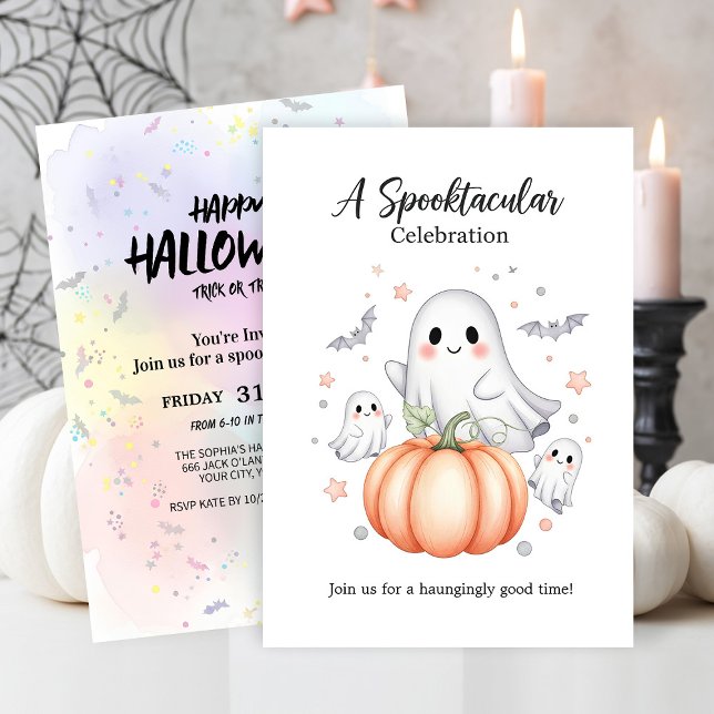 Ghosted Fun Halloween Einladung (Von Creator hochgeladen)