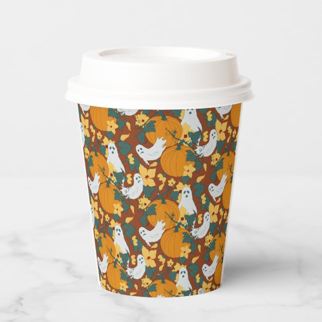 Ghosted Garden Pappbecher (Vorderseite)