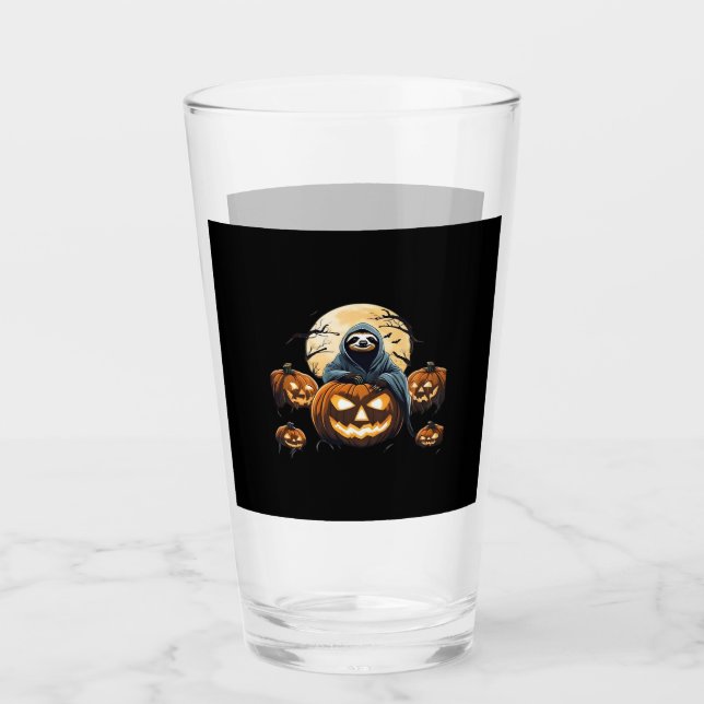 Ghosted Sloths Midnight Haunt Classic T - Shirt Glas (Vorderseite)
