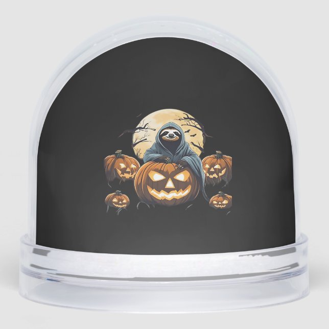 Ghosted Sloths Midnight Haunt Classic T - Shirt Schneekugeln (Vorderseite)