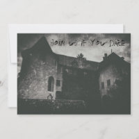 Ghosted Spuk House grungy Spooky Monochrome