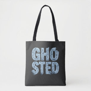 Ghosted Translucent Ghost-Typografie Lustiger Dati