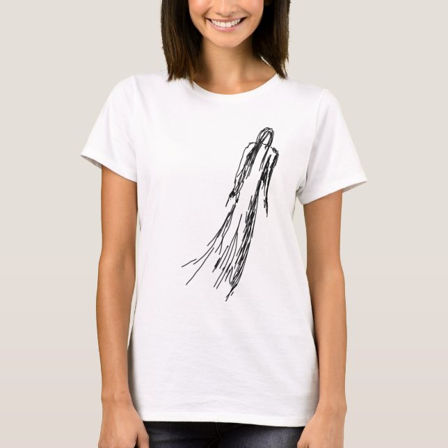 Ghosted Woman T-Shirt (Vorderseite)