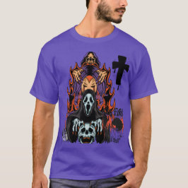 Ghostface Horror Art T - Shirt