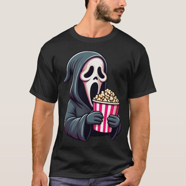 Ghostface Scream - Schauen wir uns Beängstigende F T-Shirt (Vorderseite)