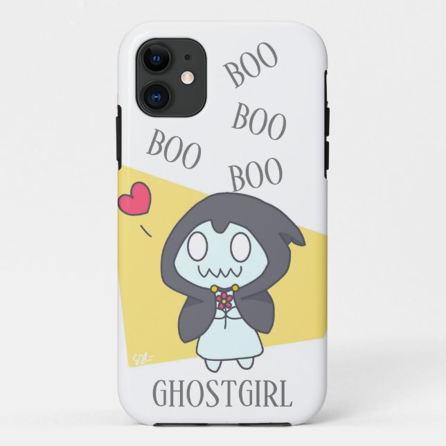 Ghostgirl  Case-Mate iPhone hülle (Rückseite)