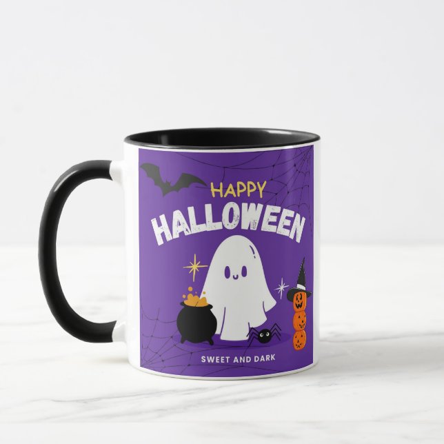 Ghostie Halloween, Ghostie Mug Tasse (Links)
