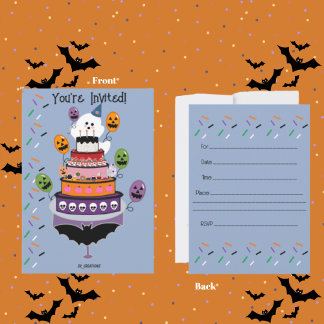 Ghostie's Boo Day Celebration Einladung