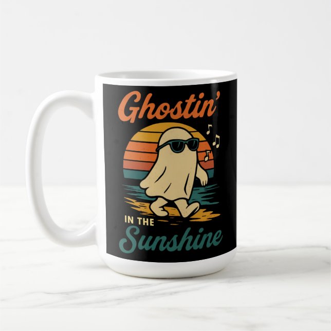 Ghostin-Geist-Halloween Kaffeetasse (Links)