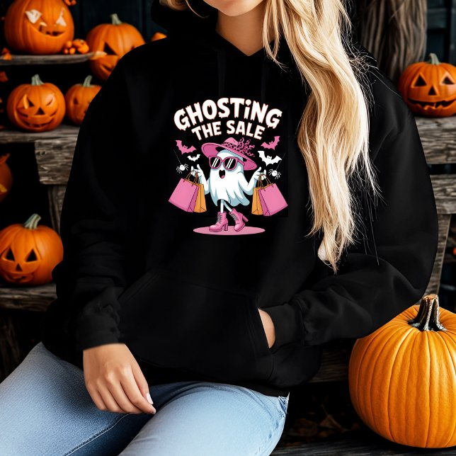 Ghosting der verkaufslustigen Halloween-Geist Hoodie (Von Creator hochgeladen)