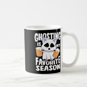 Ghosting ist meine Lieblings-Jahreszeit Halloween- Kaffeetasse