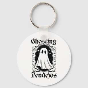 Ghosting Pendejos Funny Mexican Ghost Halloween Co Schlüsselanhänger