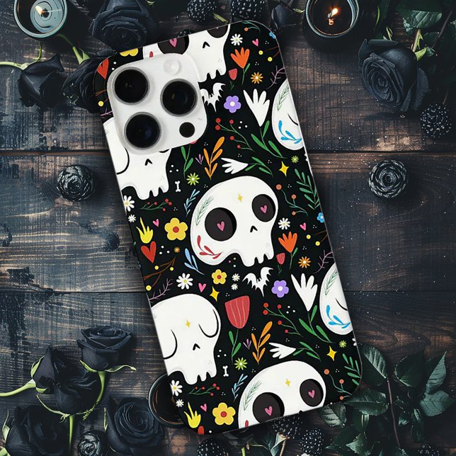 Ghosting Skull Design Case-Mate iPhone Hülle (Von Creator hochgeladen)