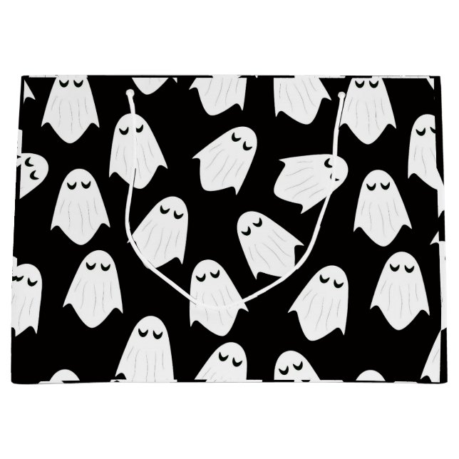 Ghostmuster Silhouette Geschenktasche Große Geschenktüte (Vorderseite)