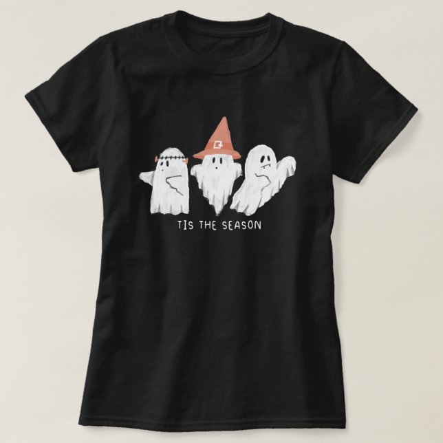 Ghosts Dies ist die Saison Fall Halloween T-Shirt (Design vorne)