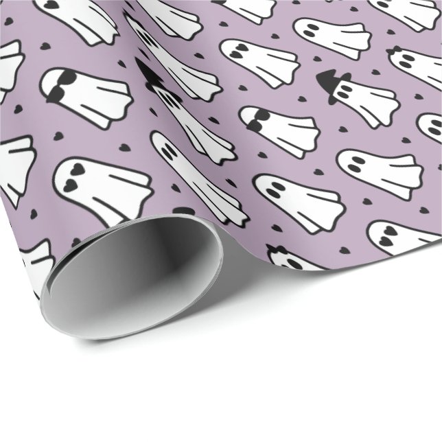 Ghosts Geschenkpapier (Rolleneckpunkt)