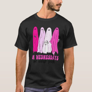 Ghosts Halloween Gemein Ghouls Pink Ghost We Wear  T-Shirt
