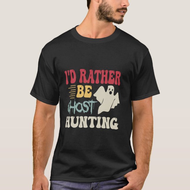 Ghosts Hunter Paranormal Researcher Shirt Long Sle (Vorderseite)
