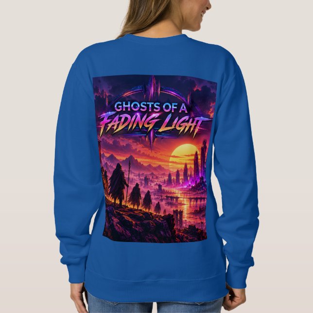 Ghosts of a Fading Light Sci-Fi Damen Sweatshirt (Rückseite)