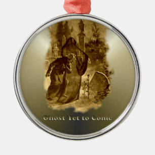 Ghosts of Christmas - A Christmas Carol Silbernes Ornament