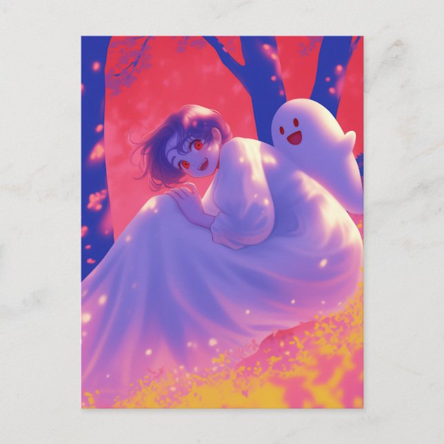 Ghosts Postkarte (Vorderseite)