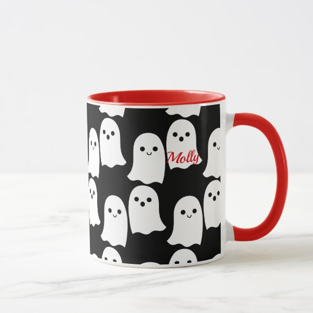 Ghosts Tassen Kawaii Halloween Niedlicher Cup (Rechts)