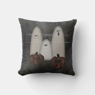 Ghosts und Pumpkins Halloween-Kissen Kissen